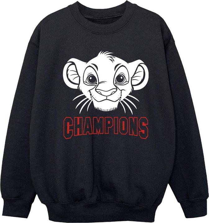 Immagine prodotto Disney The Lion King Simba Face Champion Felpa Ragazze (116)