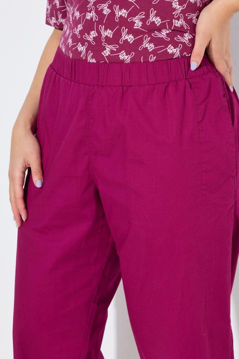Actual product image Ulla Popken Cropped Ruby Fit Pants (48)