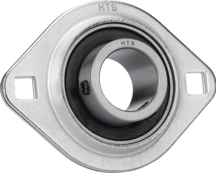 Image du produit UBC Bearing Palier à bride SBPFL, boîtier en tôle d'acier SBPFL 202 Diamètre d'alésage 15 mm Espacement des