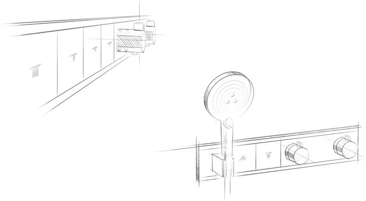 Produktbild hansgrohe RainSelect Chrom