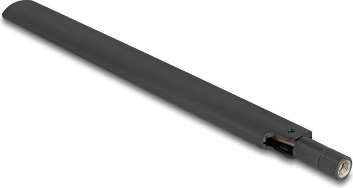 Produktbild Delock 90677 - WiFi 6 Antenne RP-SMA Stecker 3 - 6 dBi omnidirektional mit Kippgelenk sc (WLAN)