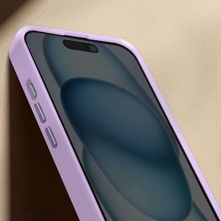 Actual product image Decoded Silicone MagSafe Backcover (Apple iPhone 15)