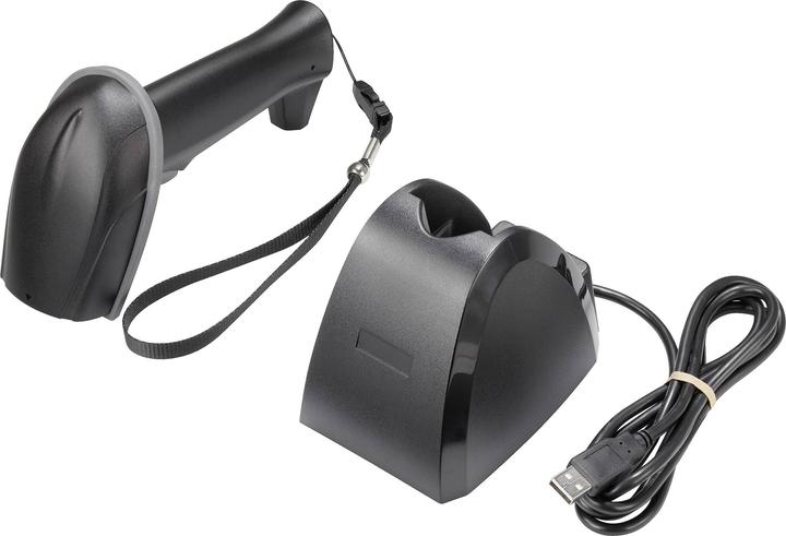 Produktbild Renkforce 1D Wireless Barcode-Scanner i, Laser, USB-Kit (1D-Barcodes)