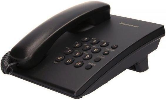 Actual product image Panasonic KX-TS500FXB Corded phone, Black