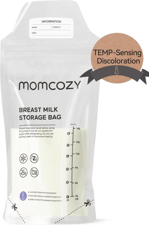 Immagine prodotto Momcozy Sacchetti per la conservazione del latte materno