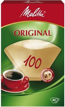 Actual product image Melitta Original 100 / 40 pieces