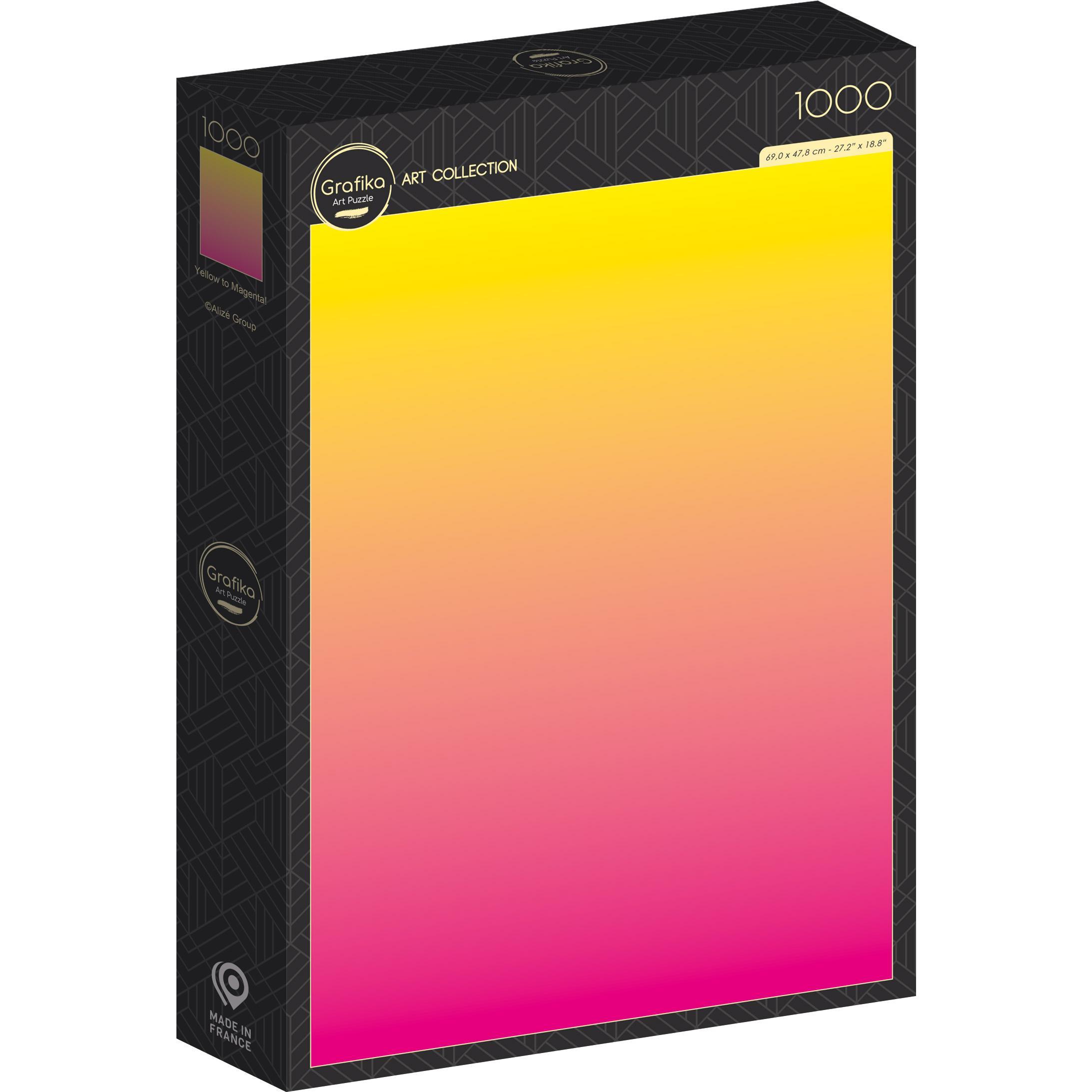 Grafika Puzzle Gelb bis Magenta! 1000 Teile (1000 Teile)