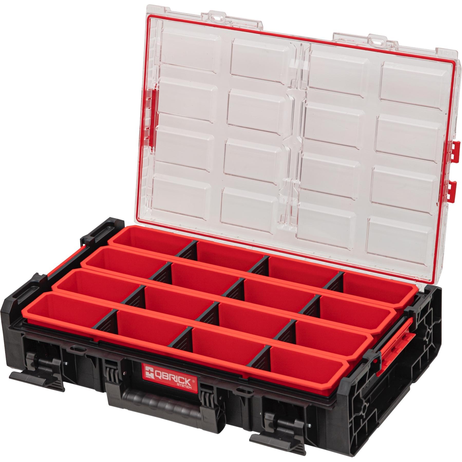 Thumbnail - Qbrick, Sortimentskasten, Organizer mit extra langen Behältern