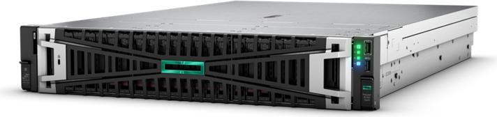 Actual product image HPE E ProLiant DL345 Gen11 16 Core, RDIMM 1R 4800 MT/s, 8xSFF, 1xPS, MR40 (Amd Epyc 9124, Rack Server)