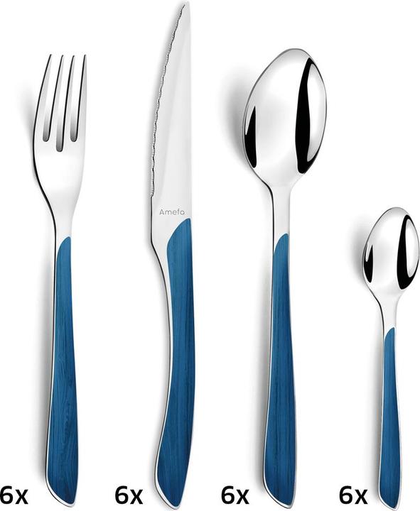 Actual product image Amefa Eclat Nature (24 Piece, Cutlery set)