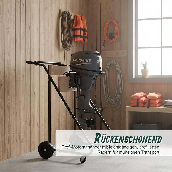 Produktbild Relaxdays Aussenborder Ständer