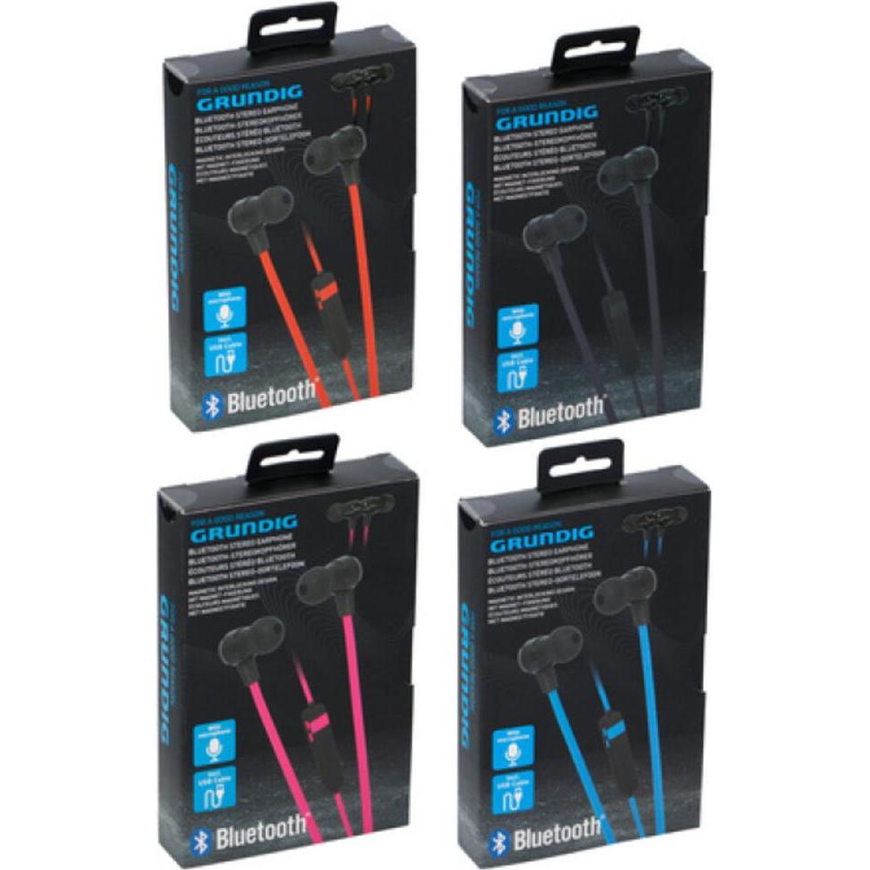 Thumbnail - Grundig Earphone BT stereo 4 ass PP, Kopfhörer, Mehrfarbig