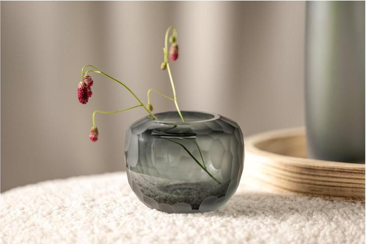 Actual product image Leonardo Vase Bellagio 10 cm, Anthracite (1 x, 0.50 l)