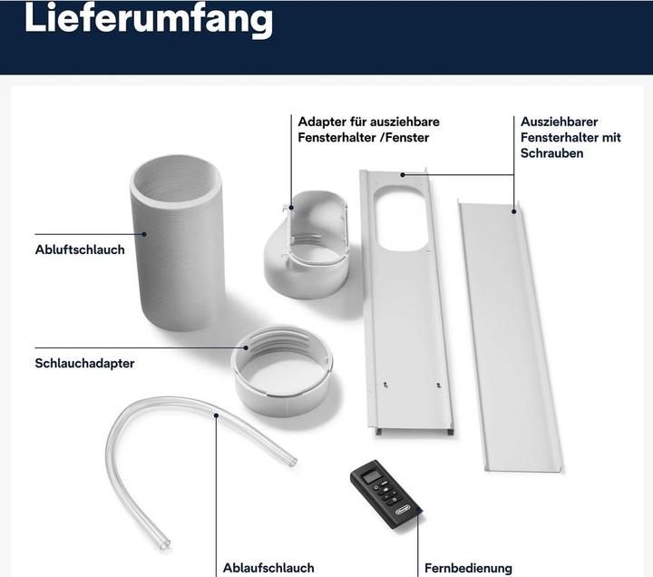 Image du produit De'Longhi PAC EM90 Silent (30 m², 9800 BTU/h)