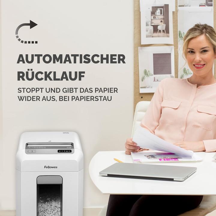 Produktbild Fellowes Powershred® 12Ms Mini-Partikelschnitt Aktenvernichter (Partikelschnitt)