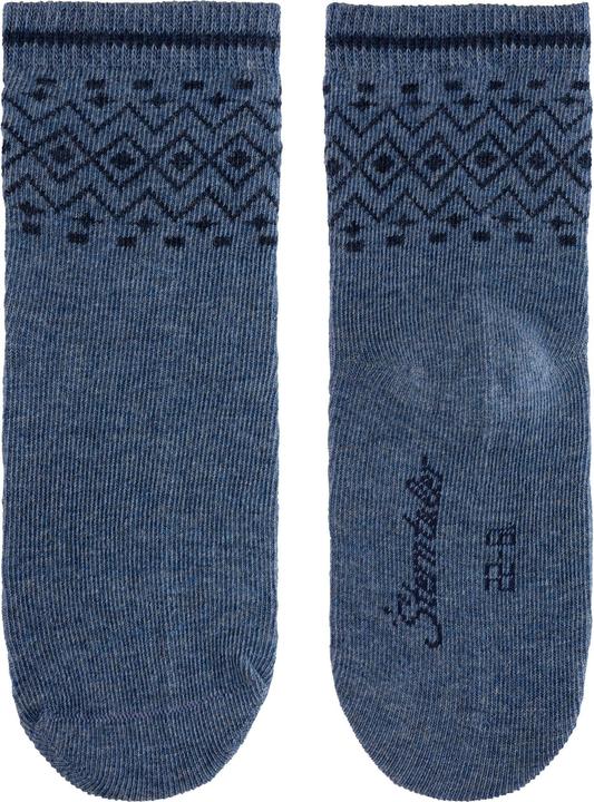 Immagine prodotto Sterntaler Set di 3 calzini con orso polare blu inchiostro mélange taglia 30 (confezione da 3, 30)