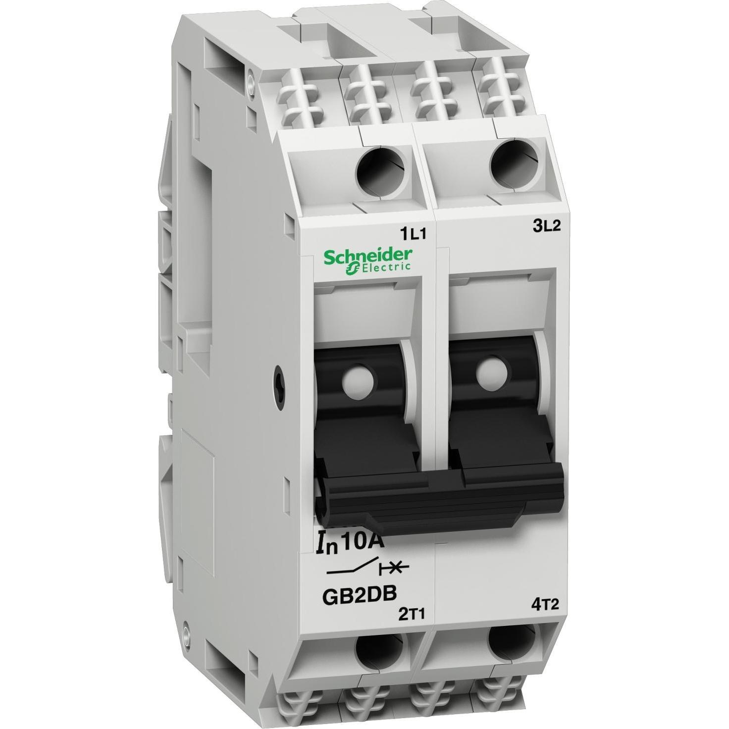 3x Schneider Electric, Schutzschalter, Sicherungsautomat 2-polig 6A