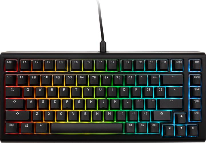 Actual product image Ducky Tinker 75 Gaming Keyboard, RGB - MX-Speed Silver (ANSI) (US, Cable)