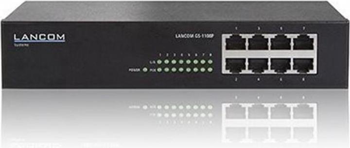 Produktbild Lancom Systems GS-1108P Unmanaged 8-Port Gigabit Ethernet Switch (8 Ports)