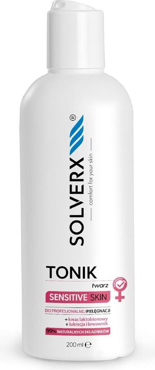 Image du produit Solverx Sensitive Skin Tonic For Professional Facial Care 200Ml (Tonique visage, 200 ml)