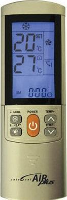 Produktbild G.B.S. Elettronica Universal Air Plus IR-Funkfernbedienung Klimaanlagen-Tasten (Universal Fernbedienung)