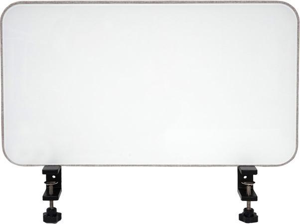 Produktbild Mendler Tisch-Whiteboard, Büro-Sichtschutz Trennwand Schreibtisch Magnettafel Pinnwand, Stoff/Textil - 60x35 (60 x 35 x 3 cm)