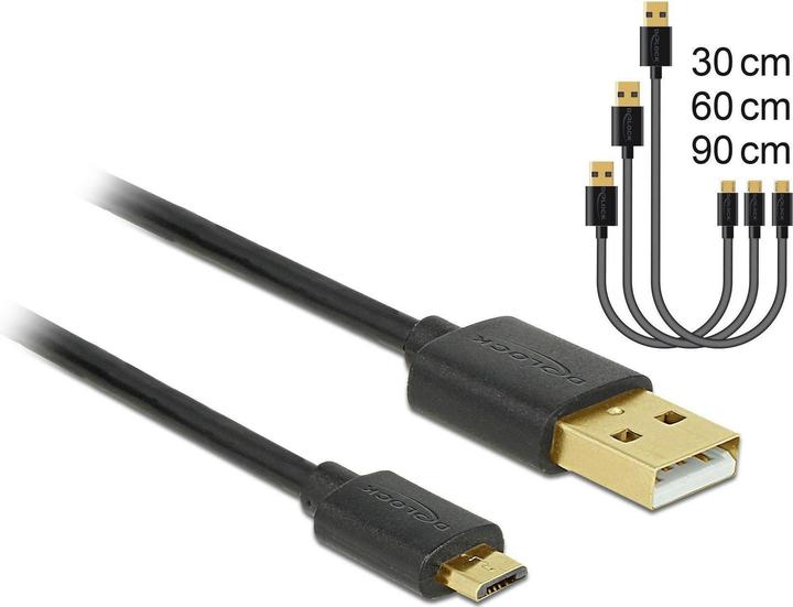 Actual product image Delock USB2.0 cable A (0.90 m, USB 2.0)
