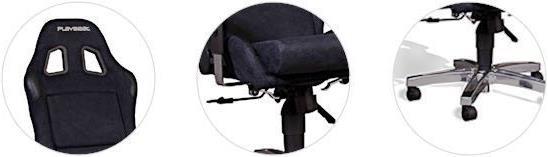 Actual product image Playseat Office Seat Alcantara