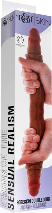 Produktbild ToyJoy Foreskin Double Dong Silicone 40 cm