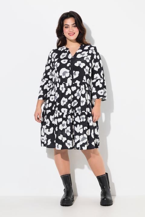 Produktbild Angel of Style Kleid, Alloverdruck, Tunika-Ausschnitt (54)