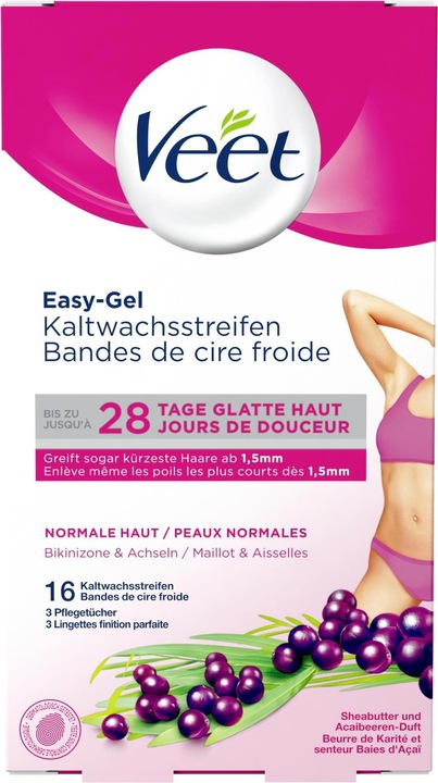 Produktbild Veet Bikini Achseln (16 ml, 16 x, 33 g)