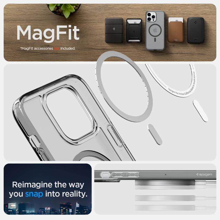 Immagine prodotto Spigen Magsafe Ultra Ibrido Iphone 14 Pro Frost Black (Apple iPhone 14 Pro)