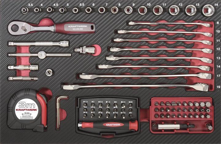 Produktbild Kraftwerk Werkzeugkoffer (123 Teile)