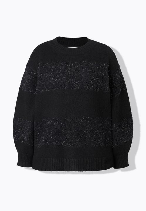 Produktbild Studio Untold Pullover, oversized, Kuschelstrick, Glitzer-Streifen (60)