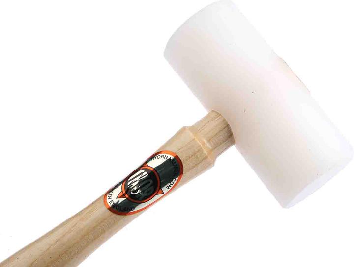 Actual product image RS PRO Soft Face Hammer, Polyethylene, Ø 38.0mm, 180.0g (180 g)