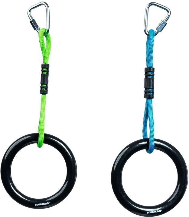 Schildkröt 970714 - Junle Ring Set, anneaux de gymnastique, obstacle Jungle Line, anneaux Ninja