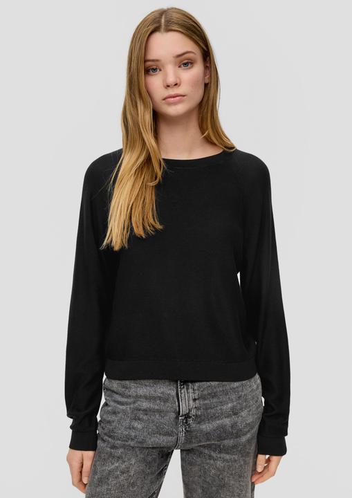 Actual product image s.Oliver Strickpullover Feinstrickpullover aus Viskosemix (S, XS)
