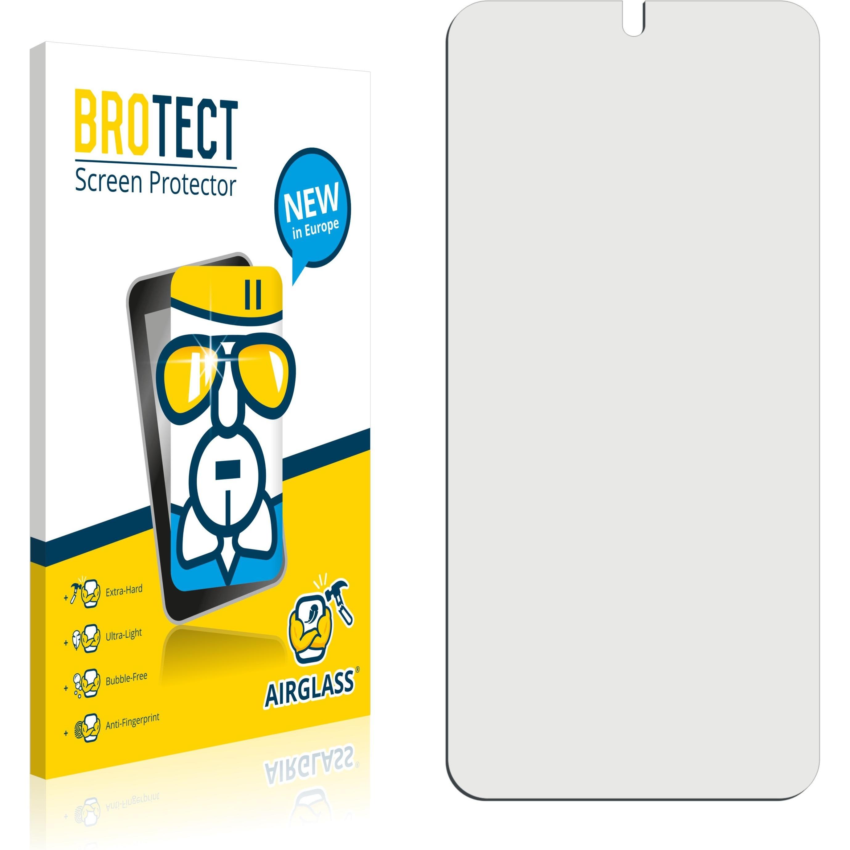BROTECT AirGlass Panzerglasfolie (1 Stück, Samsung Galaxy S23), Smartphone Schutzfolie, Transparent