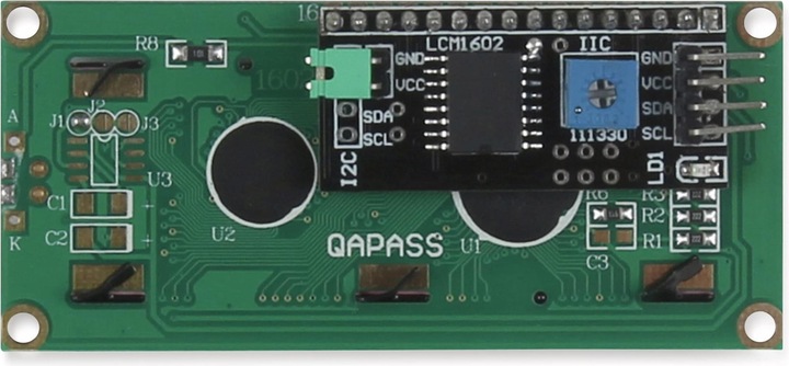 Actual product image Joy-it SBC-LCD16X2 Additional control panel