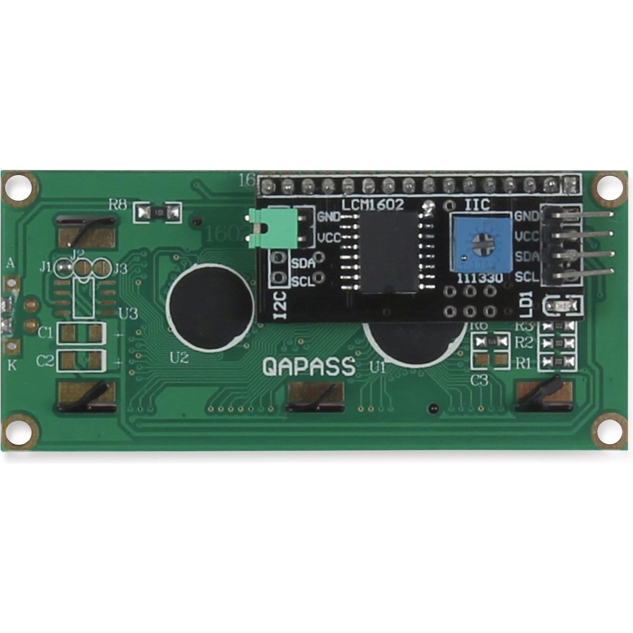 Thumbnail - Joy-it SBC-LCD16X2 Zusätzliche Schalttafel, Entwicklungsboard Zubehör, Blau