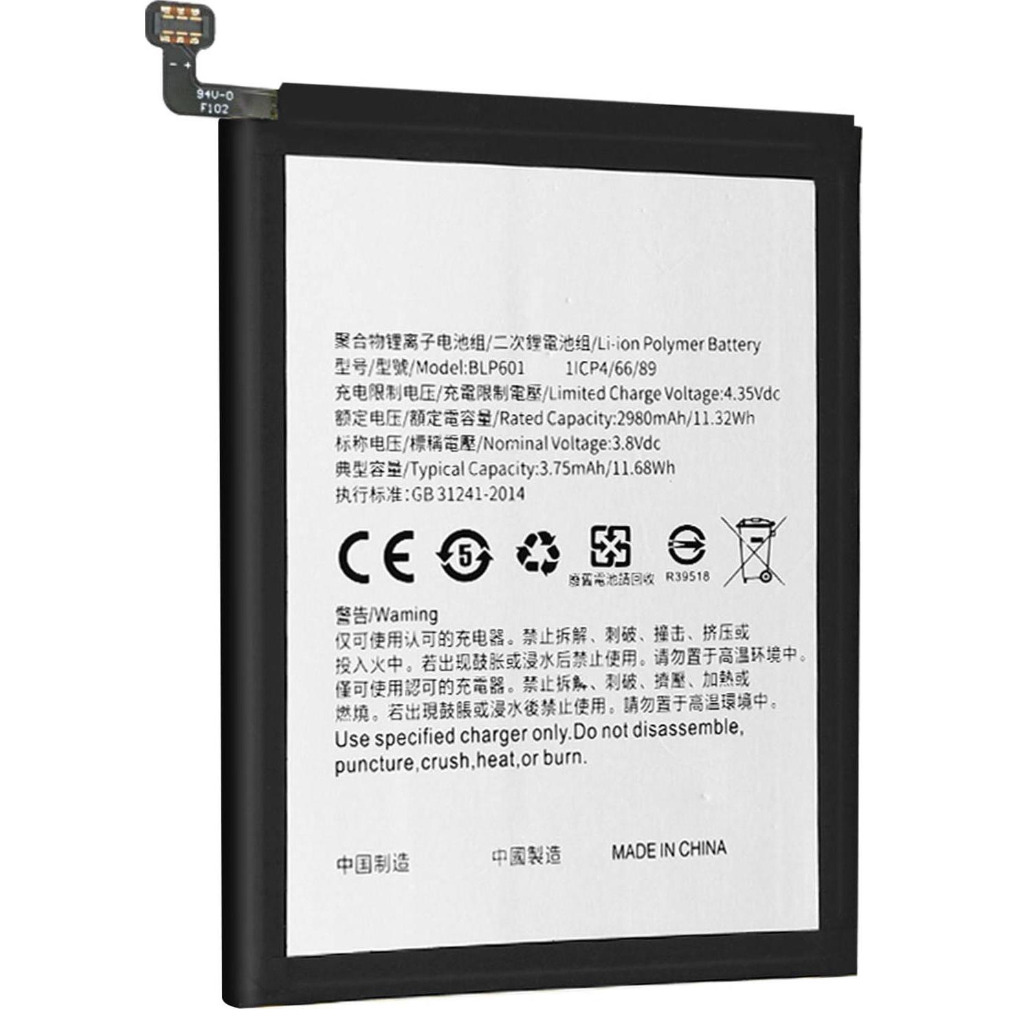 Clappio 3075mAh Ersatzakku, Smartphone Akku