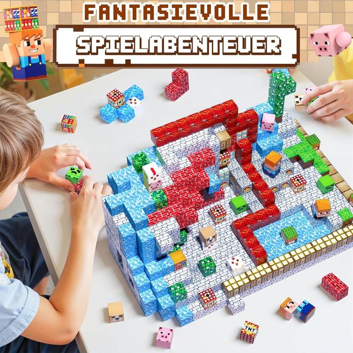 Image du produit Pourbibi Magnetisches Baustein-Set