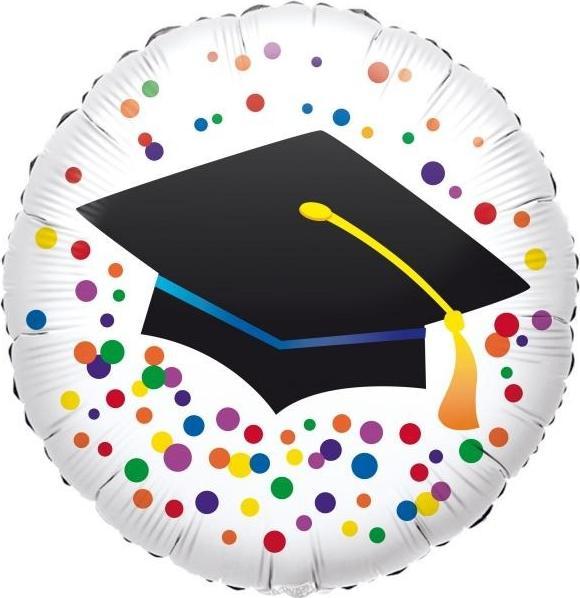 Actual product image Amscan Foil Balloon Exam & Congratulations - Empty (5x)