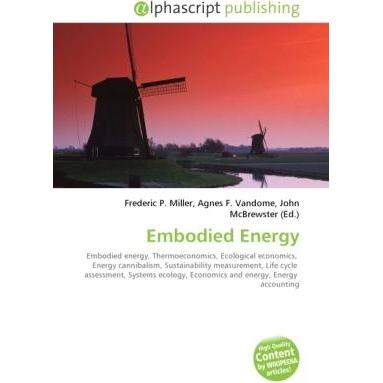 Embodied Energy, Fachbücher