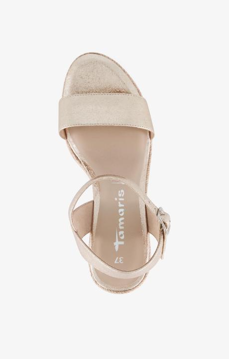 Image du produit Tamaris Espadrilles avec Talon Or Textile (36)
