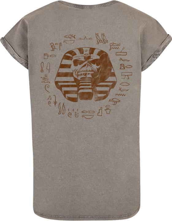 Produktbild Merchcode Ladies Powerslave - Winged Acid Washed T-Shirt - 190093 (S)