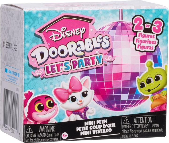 Actual product image Doorables Disney Mini Peek Let's Party Asst.