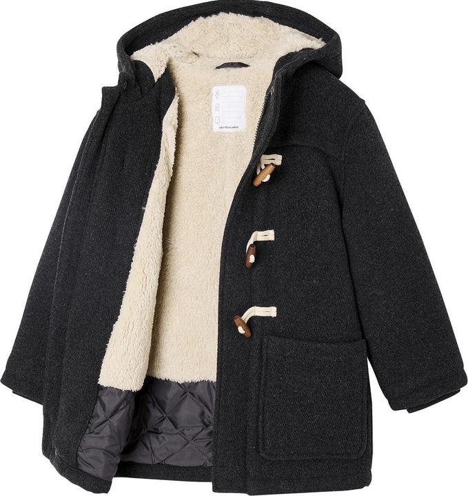 Image du produit Vertbaudet Jungen Dufflecoat mit Teddyfleece und Recycling-Wattierung (140)