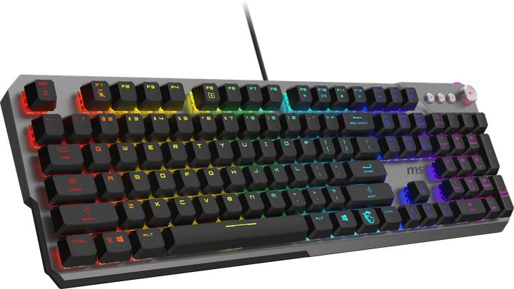 Actual product image MSI STRIKE 600 Silent Gaming Keyboard, wired (DE, Cable)