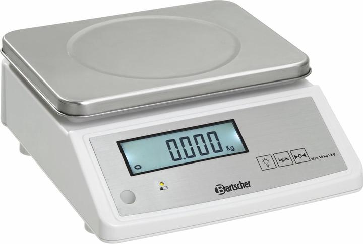 Produktbild Bartscher Kchenwaage 15kg,2gk A300118